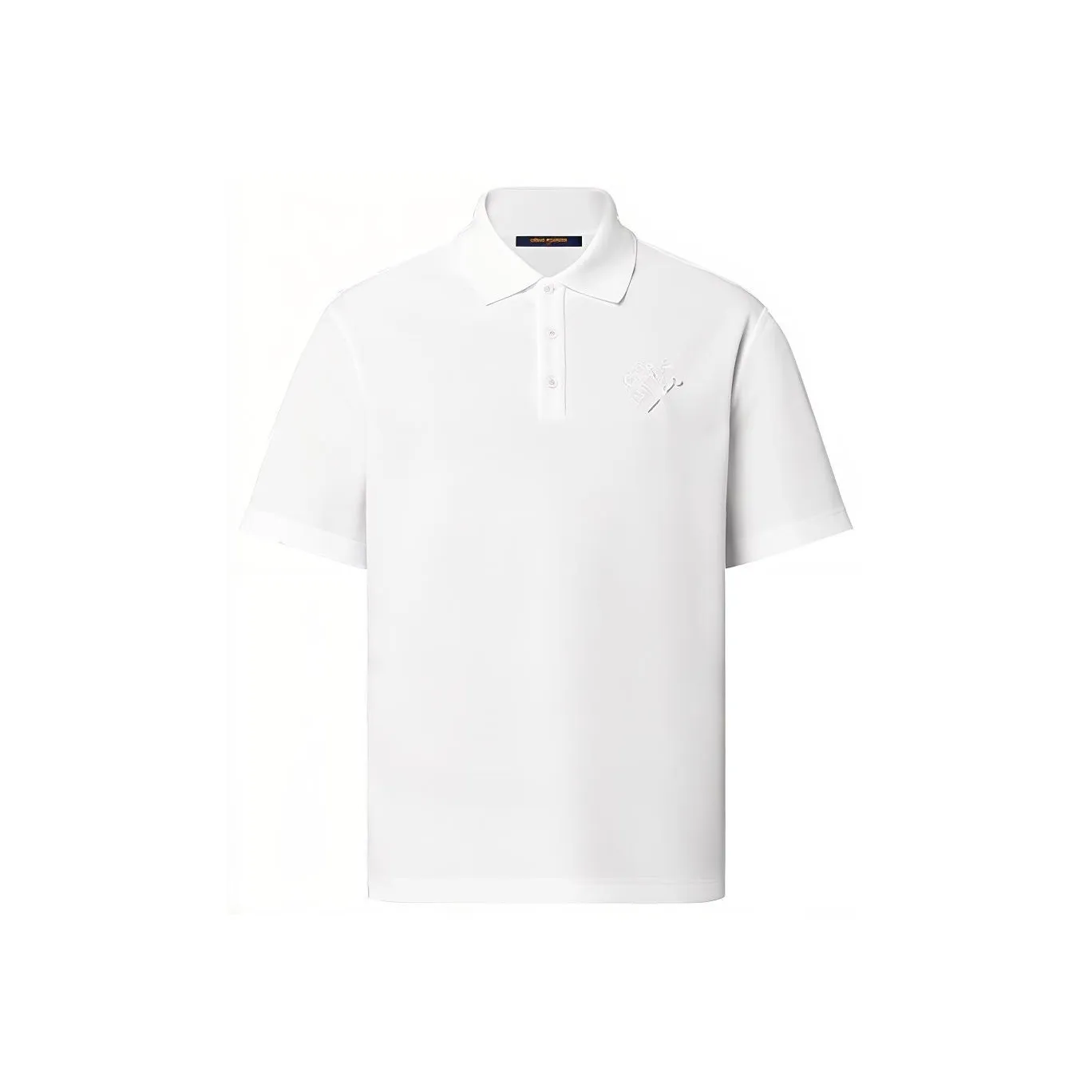 LOUIS VUITTON FW22 Polo Shirt Men's White