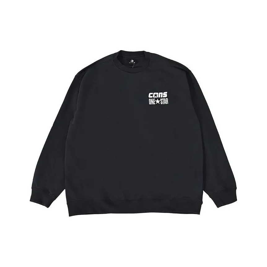 Конверс Свитшот Мужской Черный