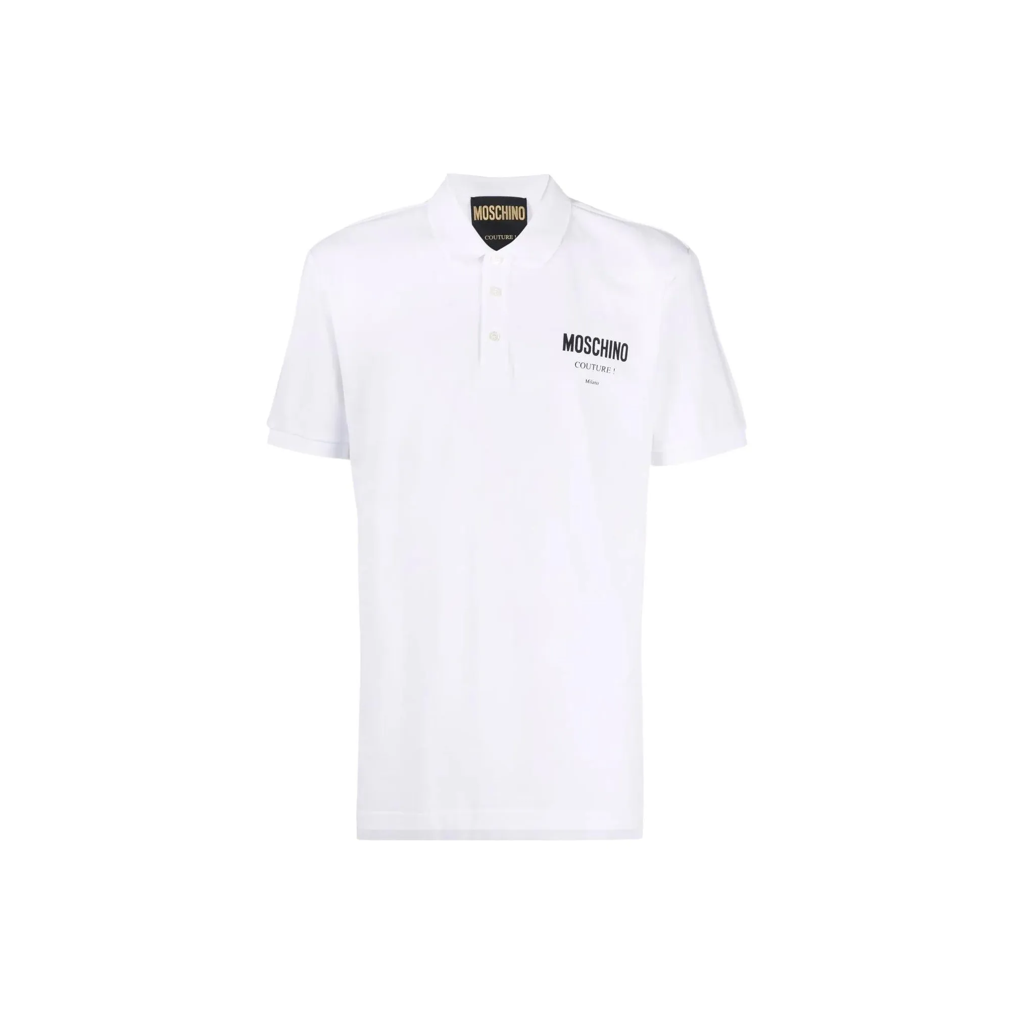 MOSCHINO Logo print Polo Shirt