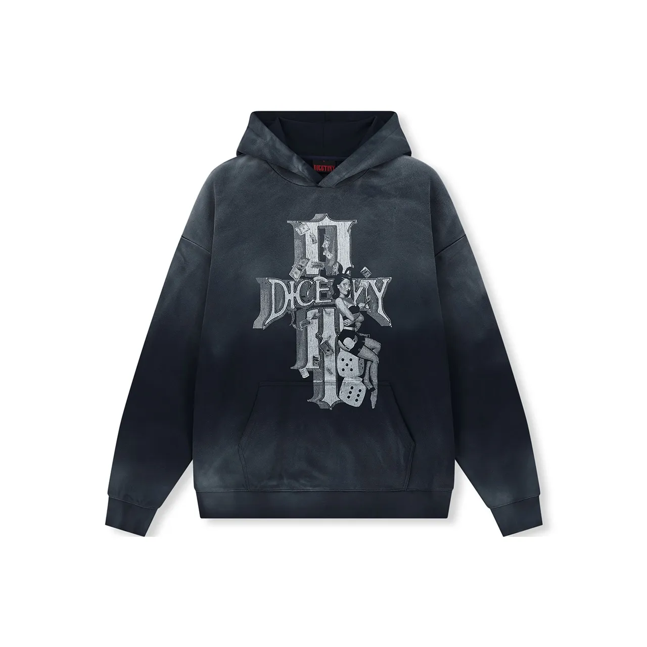 DICETINY Темно-синий Унисекс Свитшоты