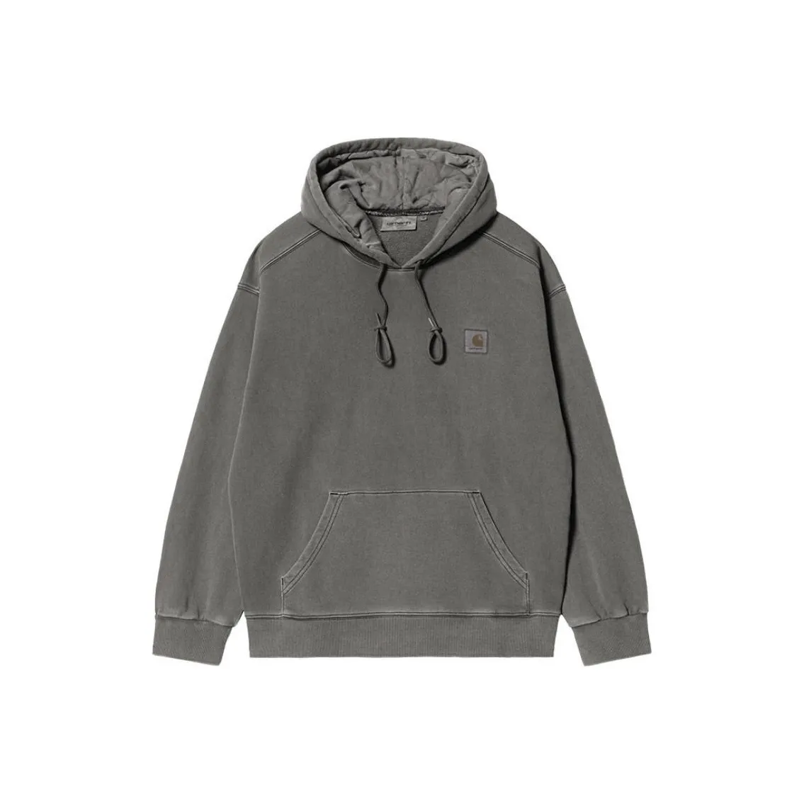 Carhartt WIP Logo Patch Drawstring Hoodie
