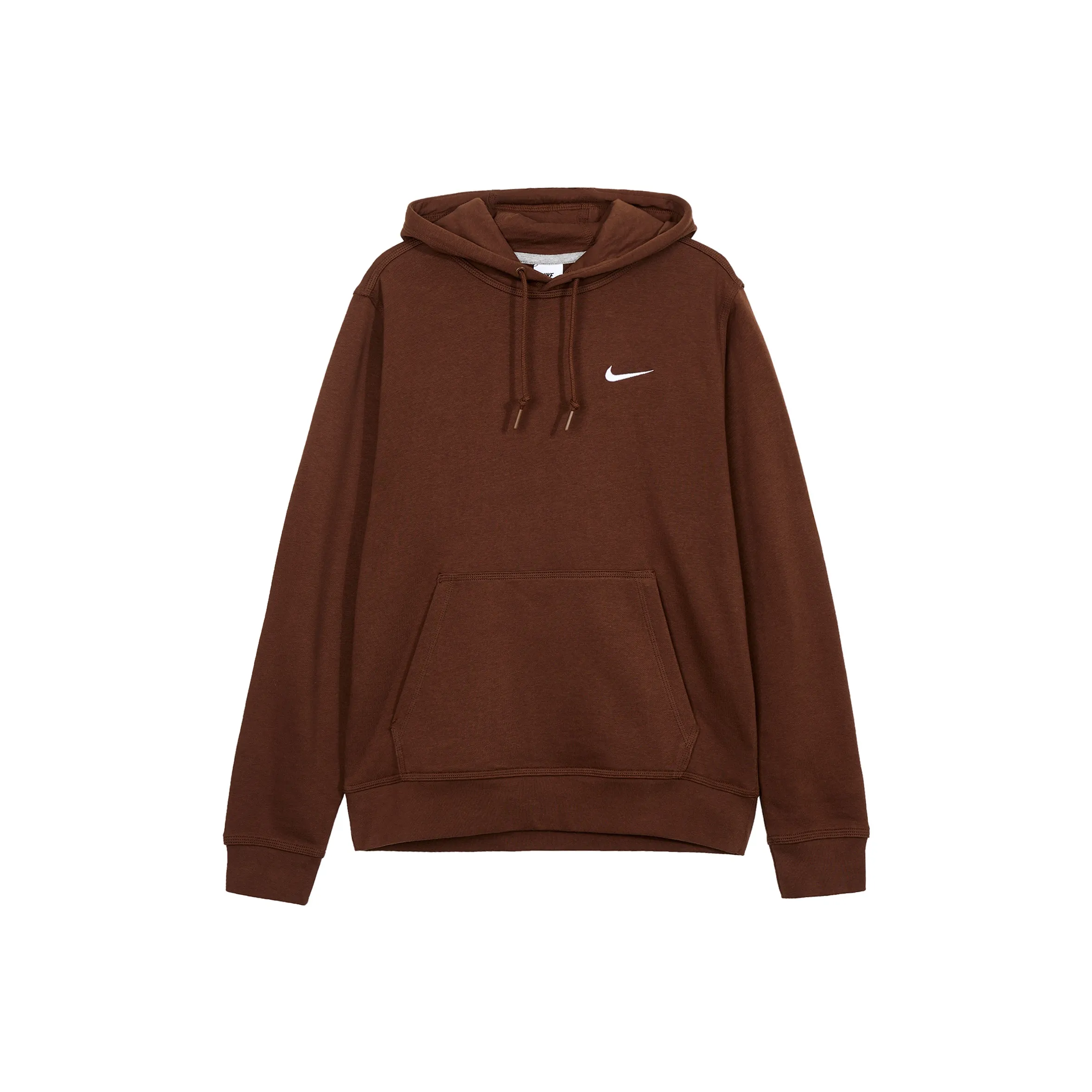 Nike Men's Long-Sleeve Hooded Sweatshirt Cocoa