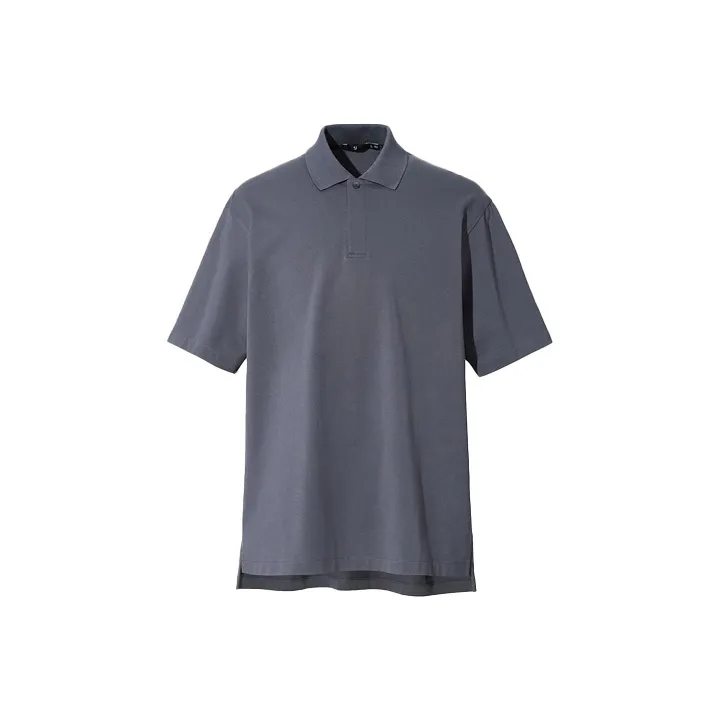 Jil Sander X UNIQLO Jil Sander Collaboration Polo Shirts Men's Dark Gray