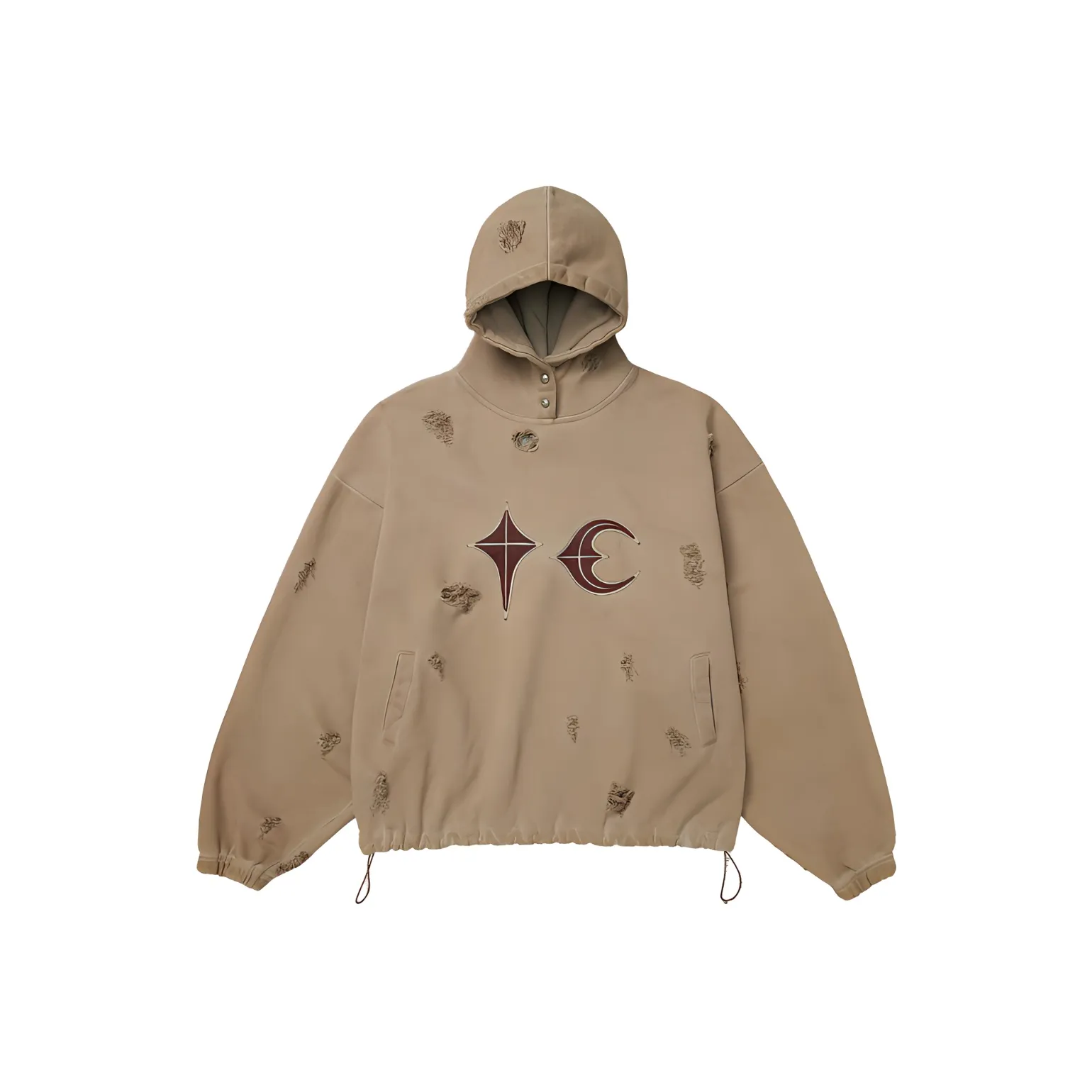 Thug Club SS24 Толстовка Мужской CAMEL
