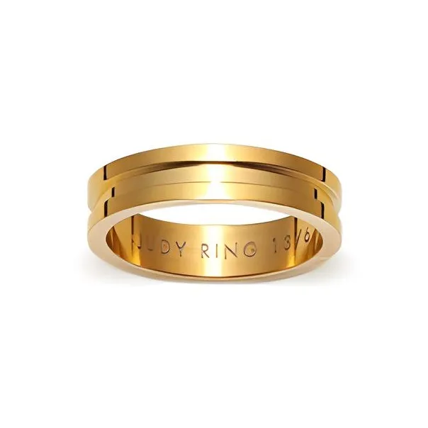 JUDY LADIE'S Simple Простой Круг Кольца Унисекс