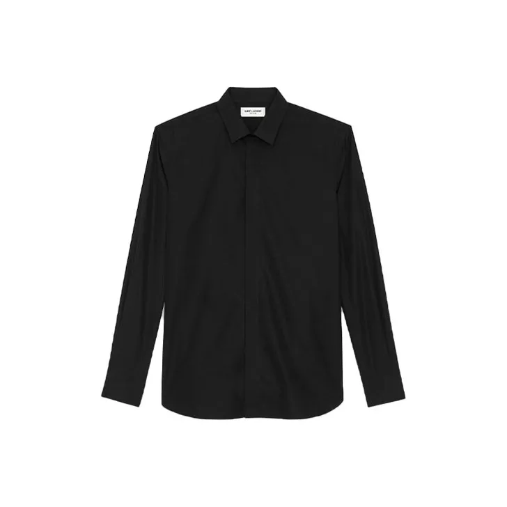 SAINT LAURENT Shirts Men's Black