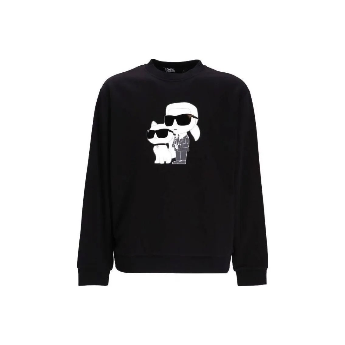 KARL LAGERFELD / Karl Lagerfeld Jeans Graphic-stamp Sweatshirt