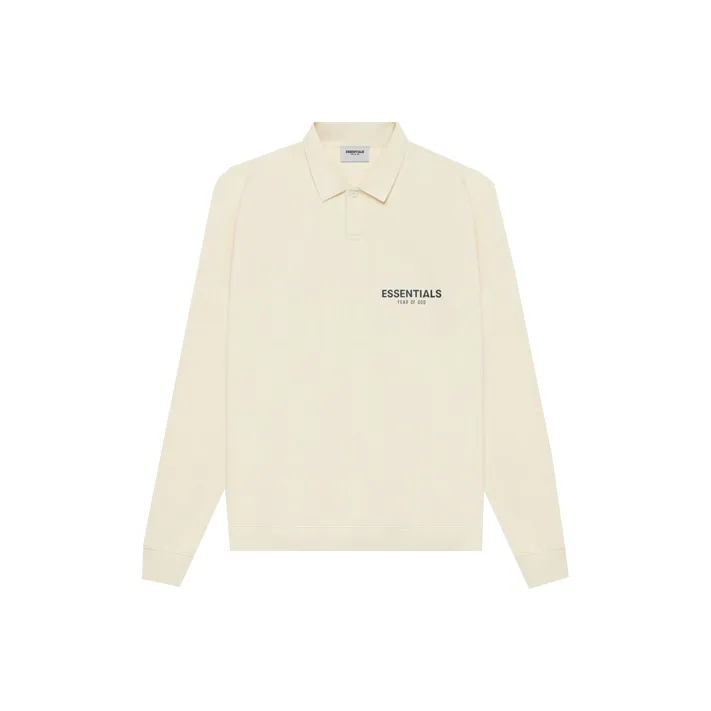Fear Of God Essentials SS21 Polo Shirt Unisex Cream