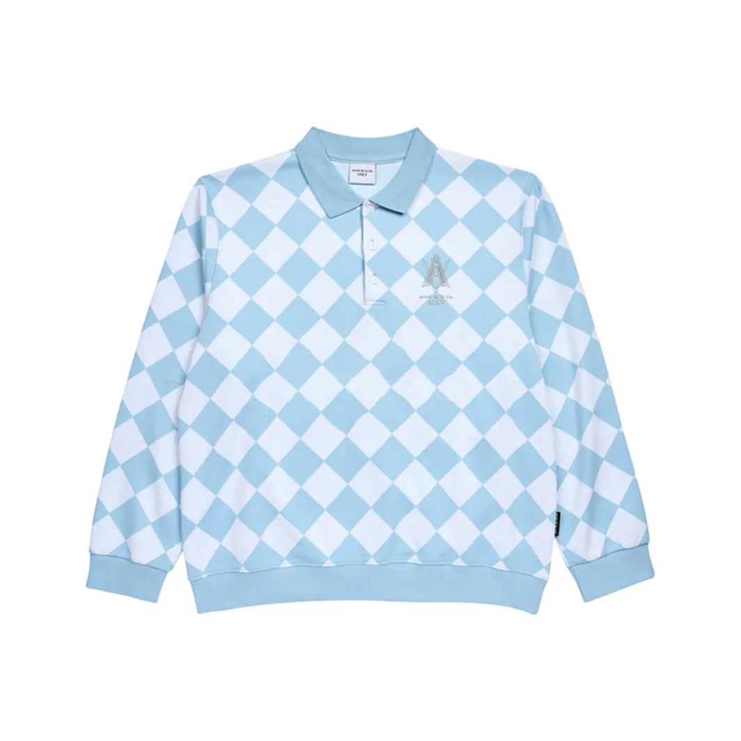 Acme De La Vie ADLV SS22 Поло Унисекс Небесно-Синий