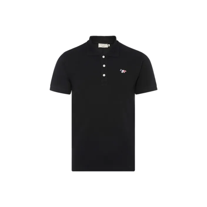 Maison Kitsuné Fox Logo Short-sleeve Polo Shirt