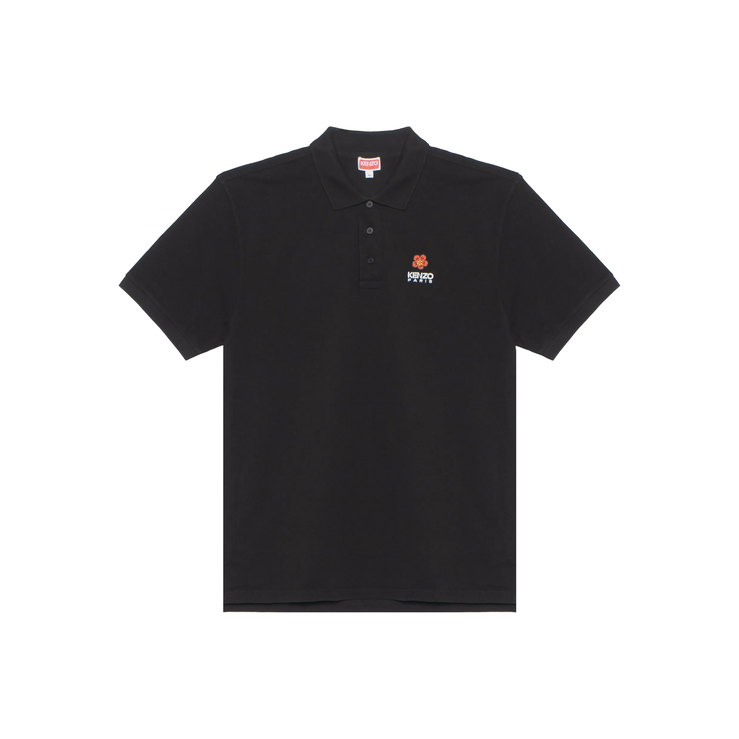 KENZO Boke Flower Series Polo Shirts Men's Black