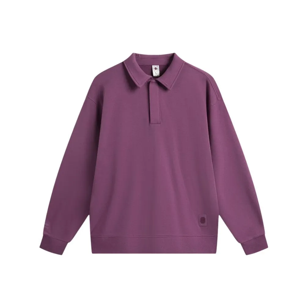 LINING Толстовка Мужская Виноградный Фуксия