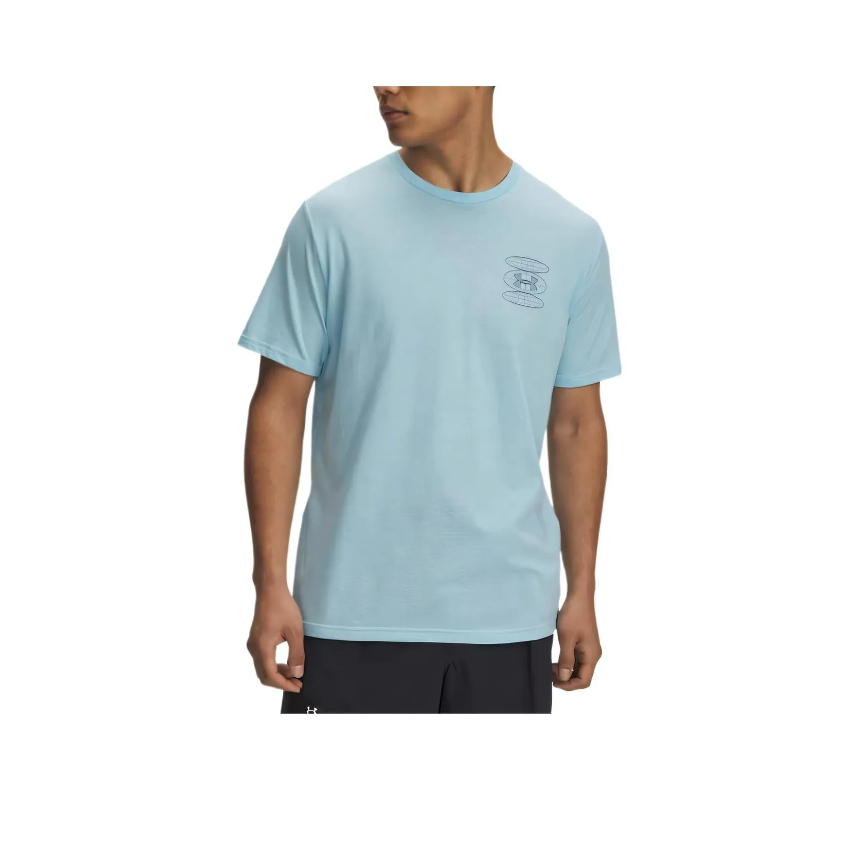Under Armour Горный туризм T-Рубашка Мужская Синяя