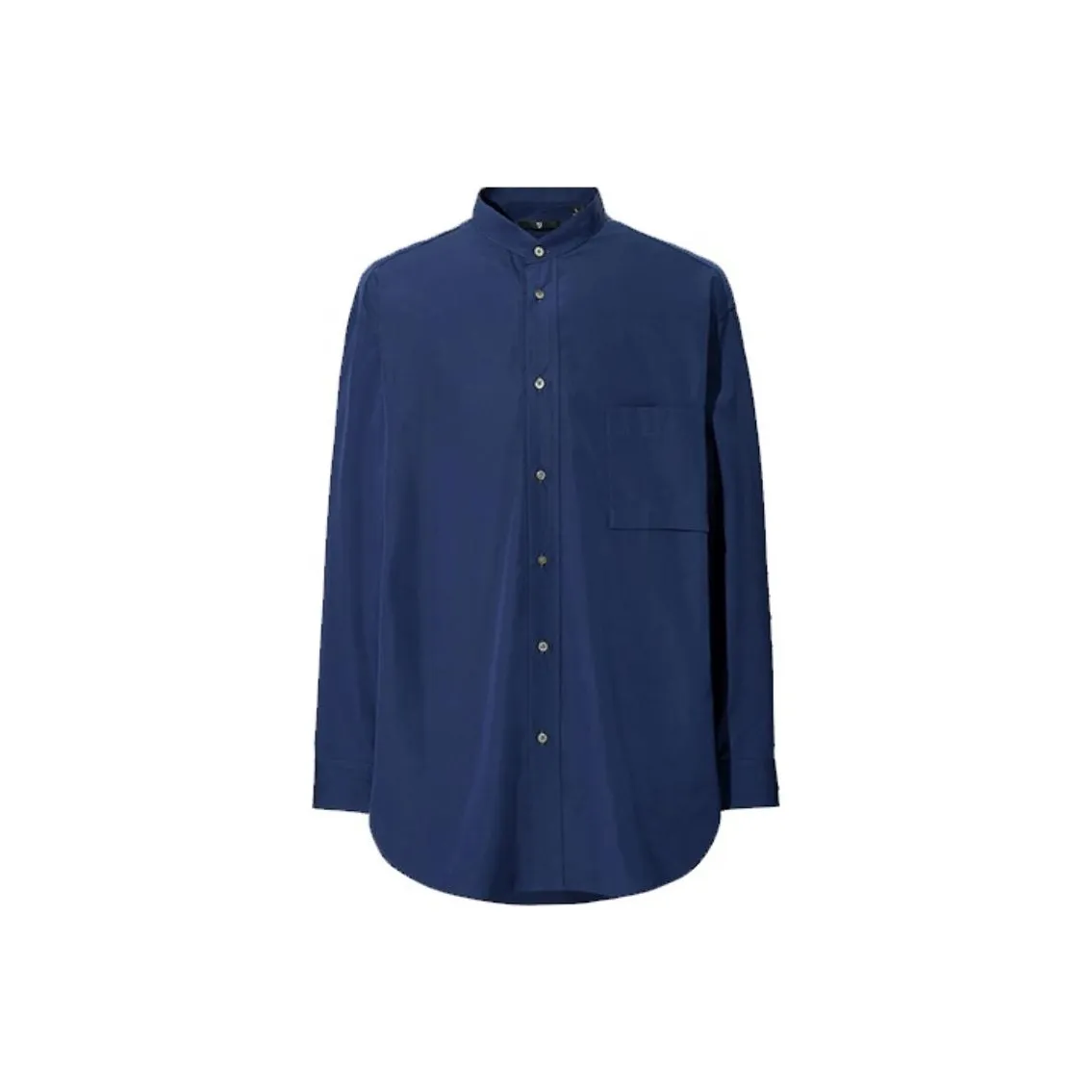 UNIQLO Jil Sander Collaboration Синие Мужские Рубашки