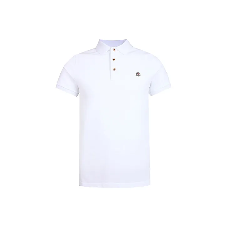 Moncler SS21 Polo Shirts Men's White