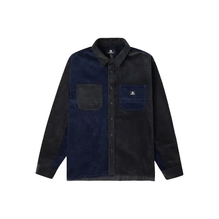 Конверс Темно-серые Мужские Рубашки