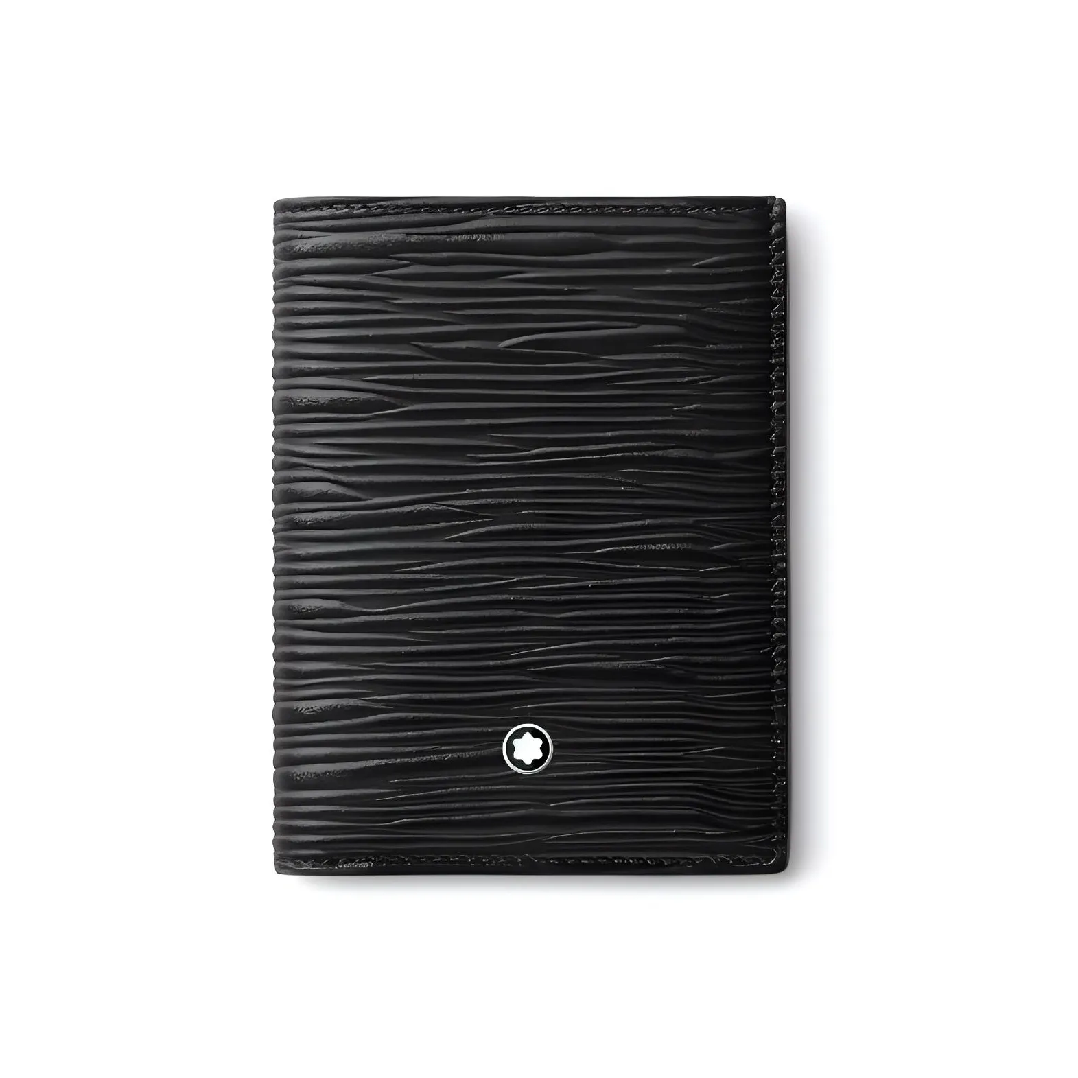MONTBLANC Cow Leather Wallet Mini Men's Black