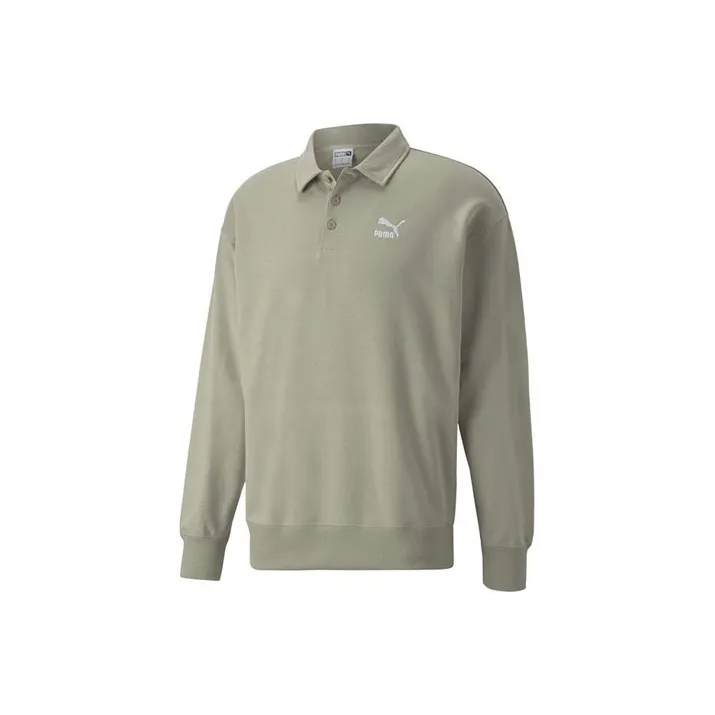 PUMA Sports Life Collection Мужская рубашка поло в горохово-зеленом цвете