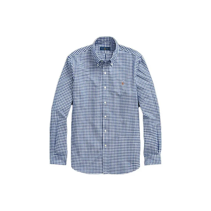 Polo Ralph Lauren Рубашка Мужская Синяя