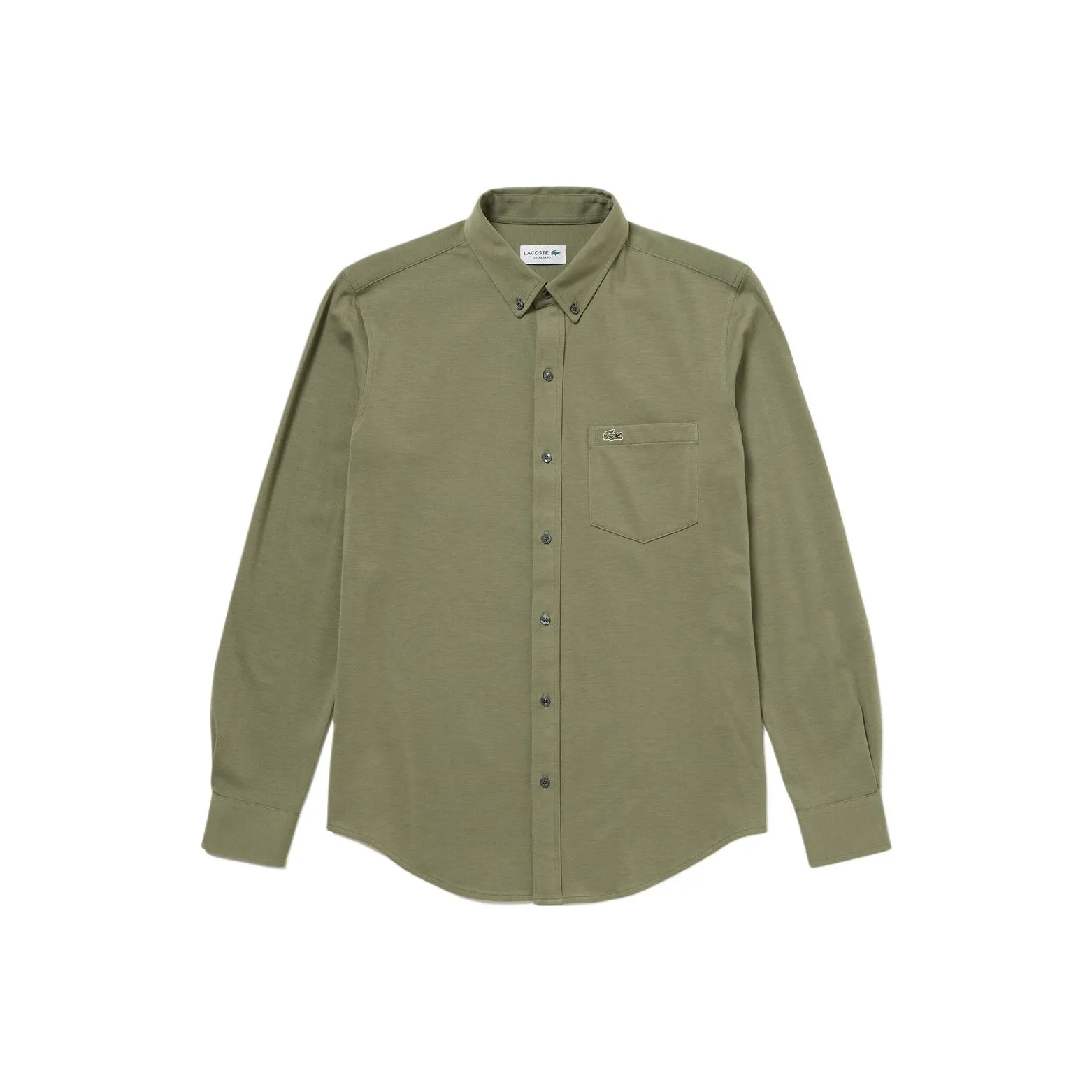 LACOSTE Shirt Men's Olive Green