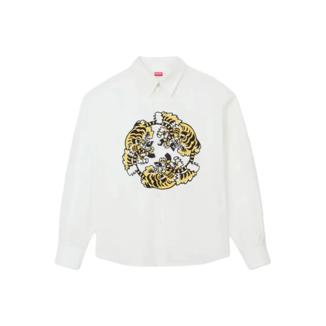 KENZO Verdy Market Button Up Long Sleeved Shirt