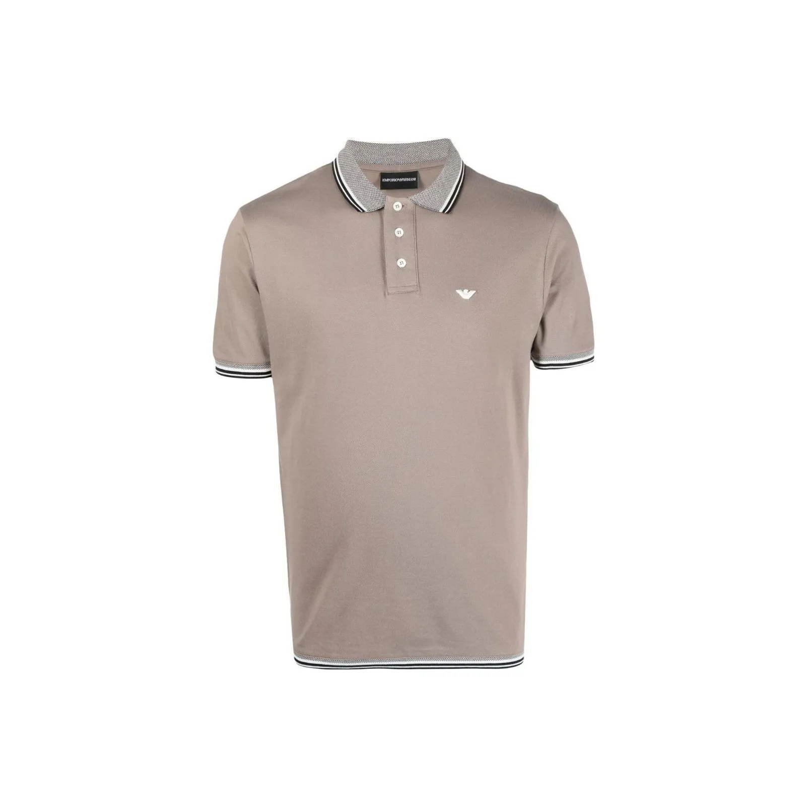 EMPORIO ARMANI SS23 Polo Shirt Men's Brown