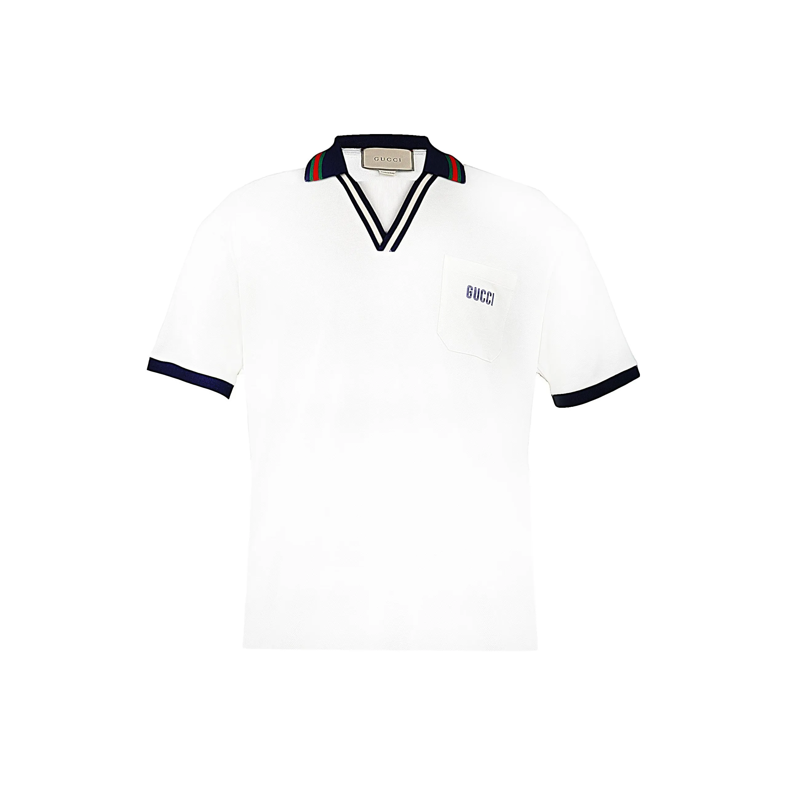 GUCCI SS23 Polo Shirt Men's White