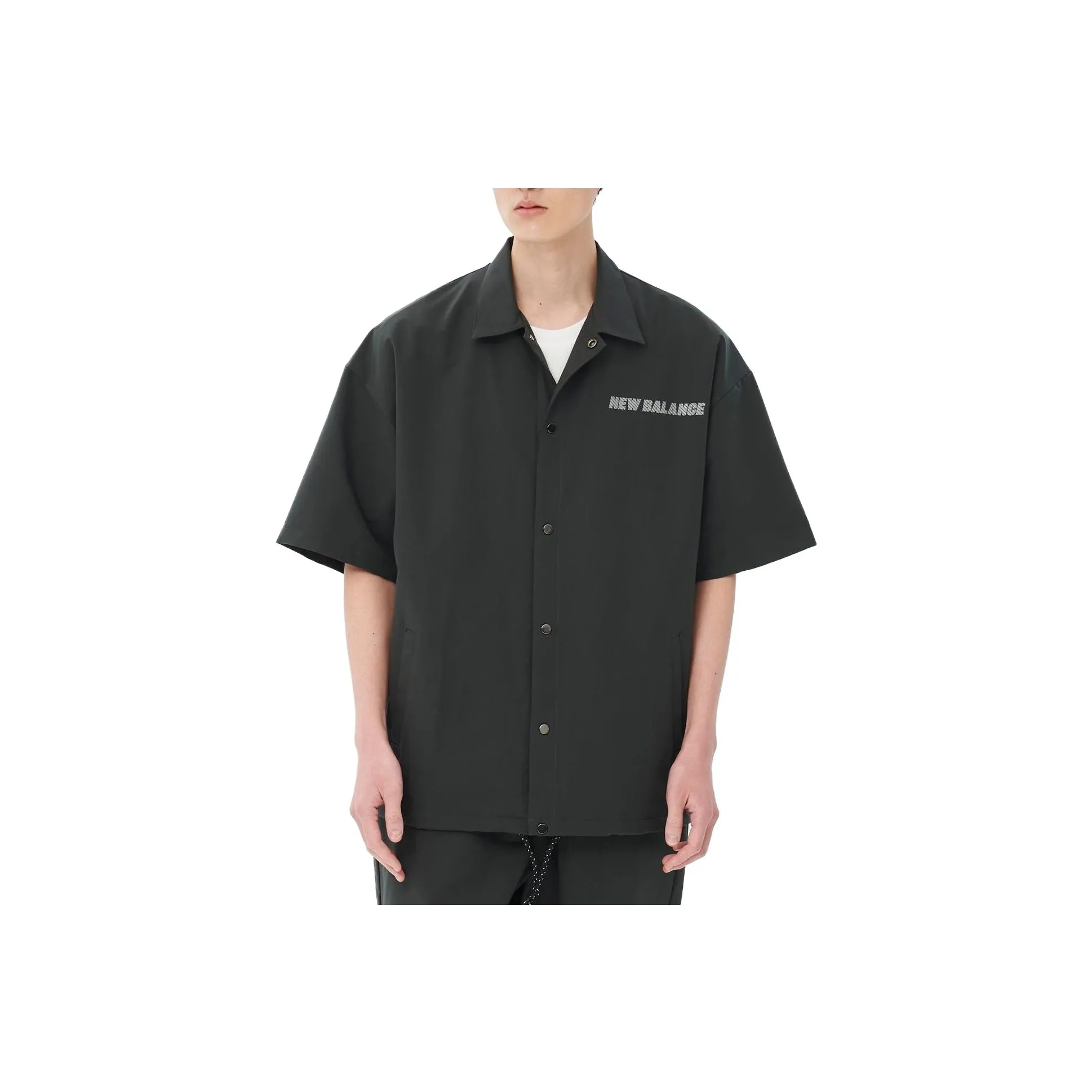 New Balance New Balance MET24 Рубашка Мужская Черная