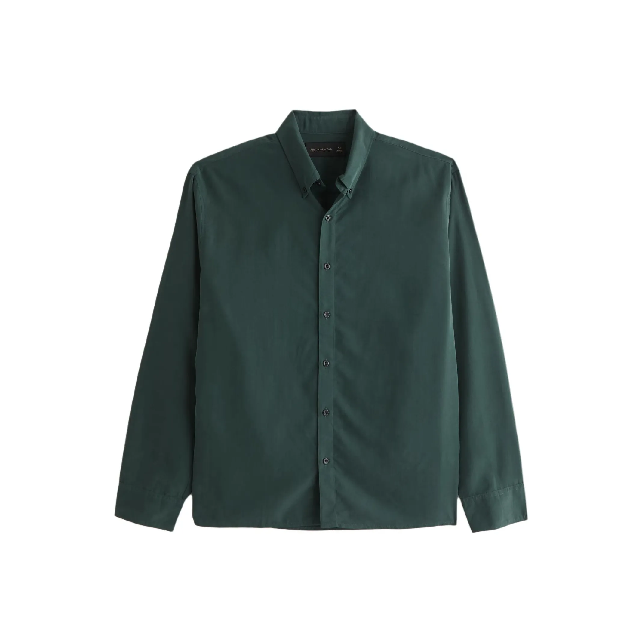 Abercrombie＆Fitch Рубашка Мужская Темно-Зеленая