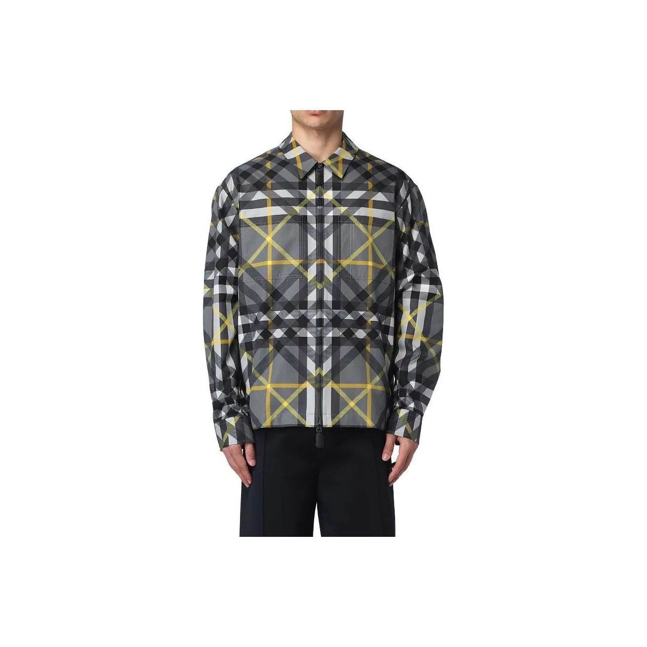 Burberry Shirts Men's Gray