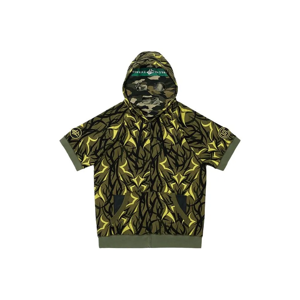 CLOT FW23 ALIENEGRA CAMO S/S PARKA Sweatshirt Unisex Olive