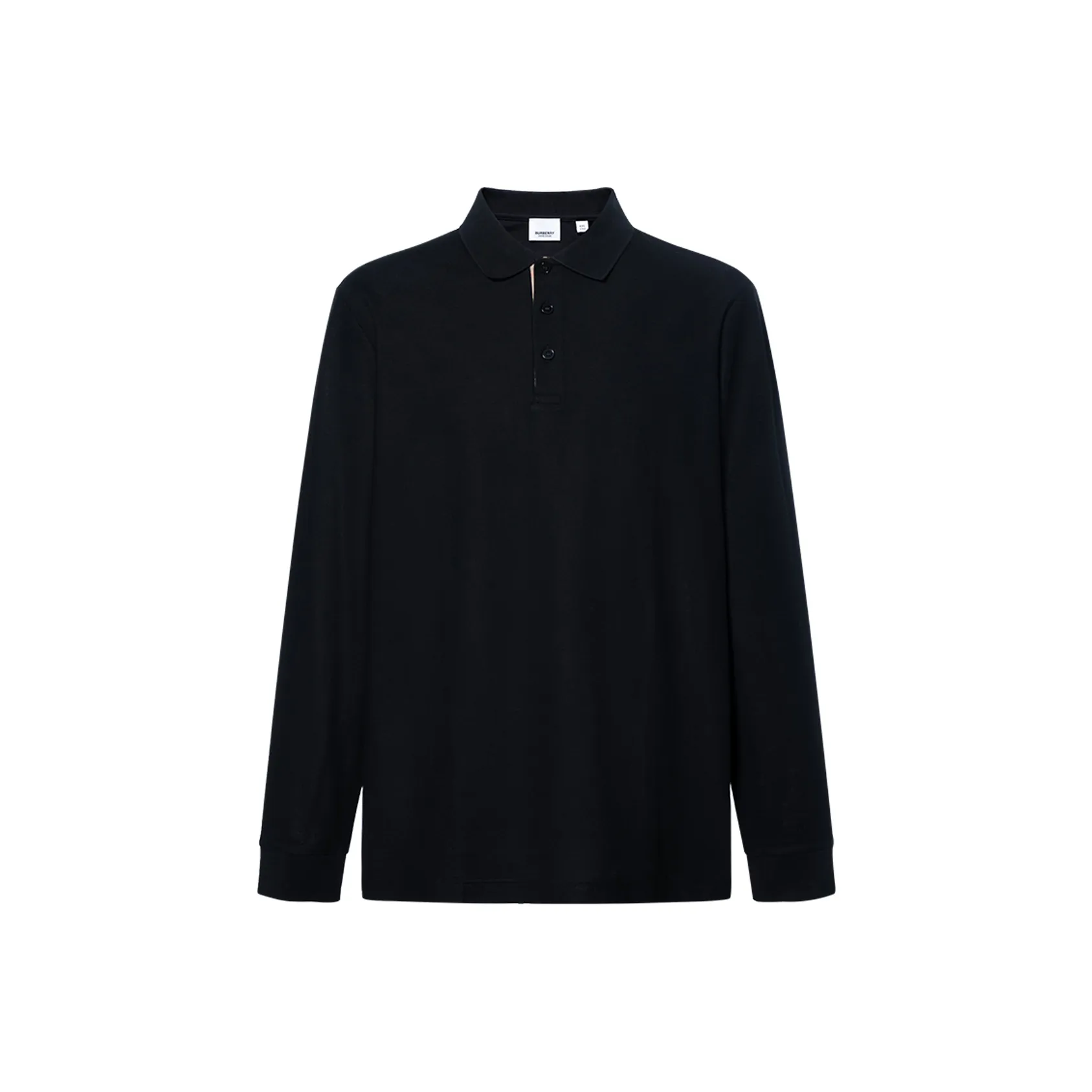 Burberry FW24 Polo Shirt Men's Black