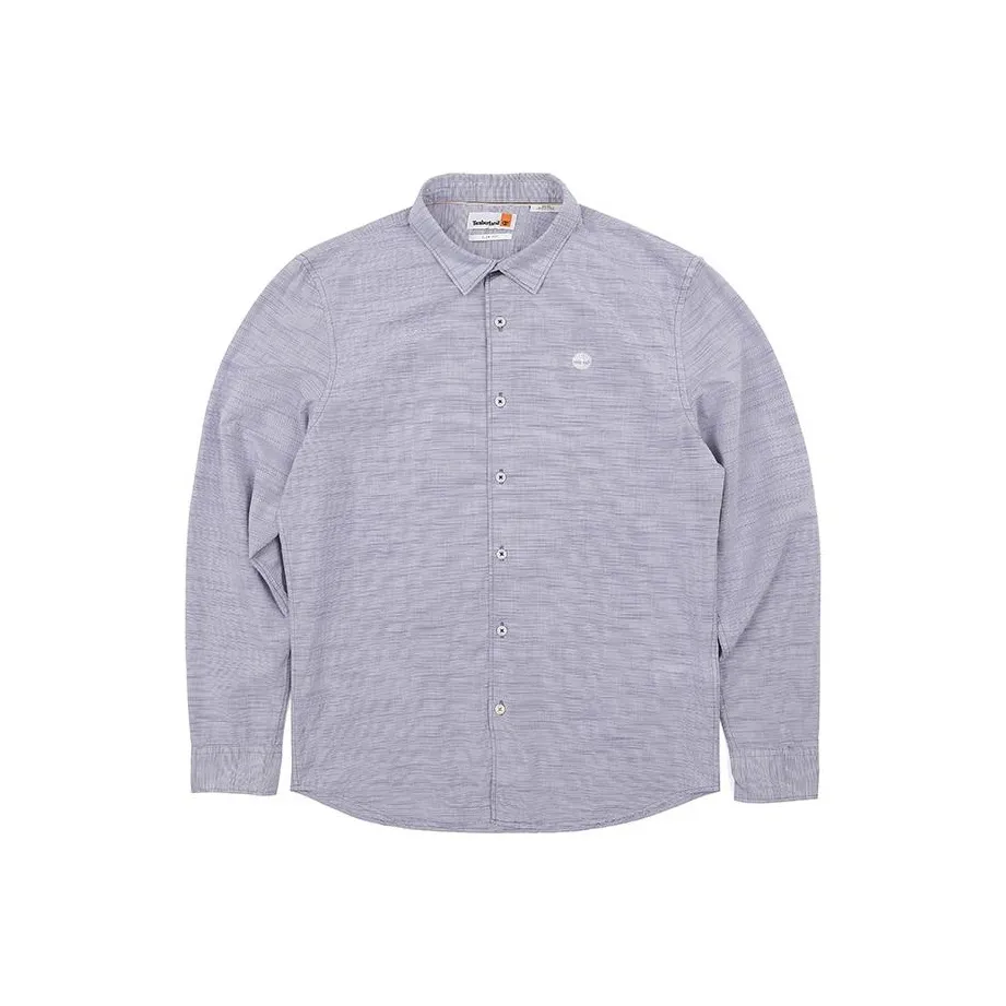 Timberland Рубашка Мужская Светло-фиолетовая
