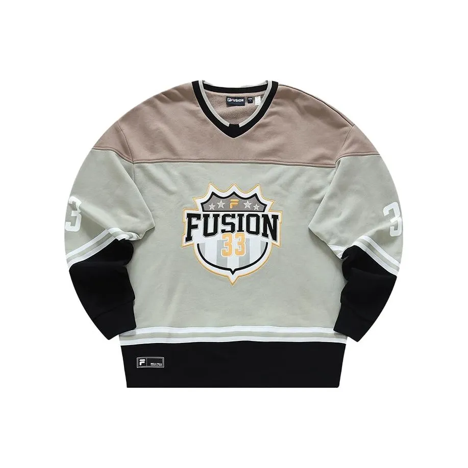 FILA FUSION Толстовка Мужская Серого цвета Duckling