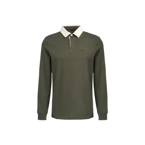 Barbour Зеленый Мужское Поло