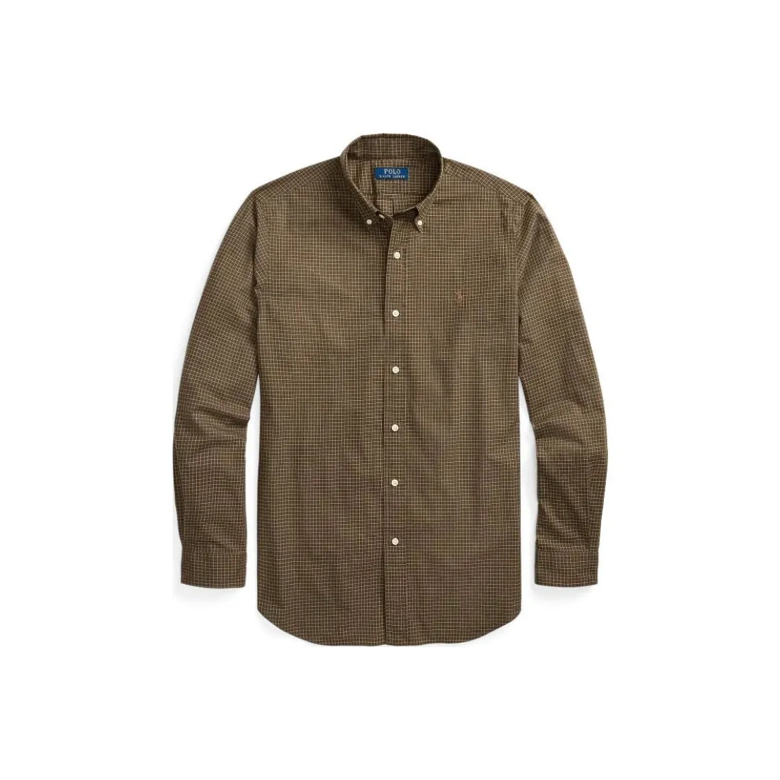 Polo Ralph Lauren FW24 Рубашка Мужская Коричневая