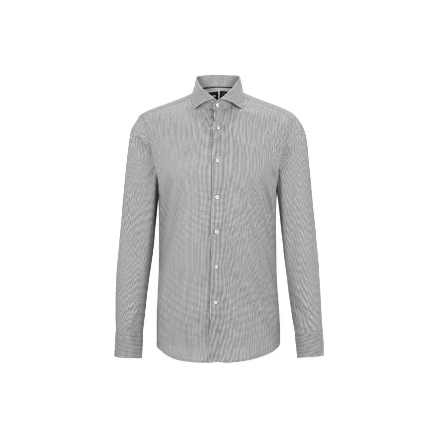 Hugo Boss Серые Мужские Рубашки