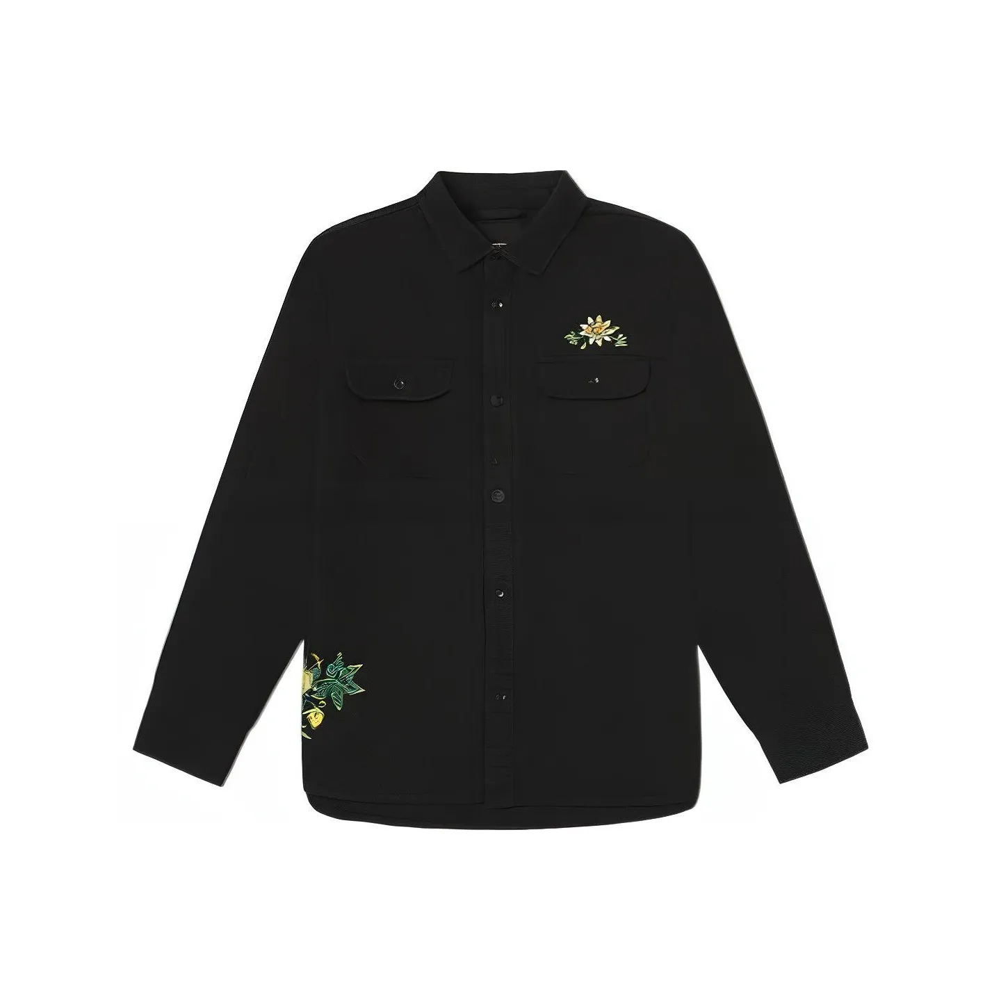 VANS Greener Grounds Рубашка Мужская Черная