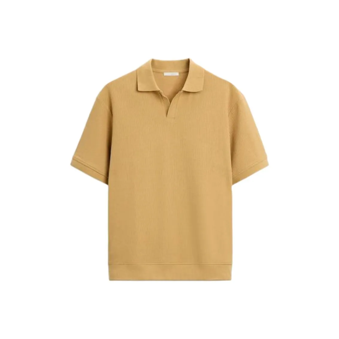 ZARA Polo Shirts Men's Mustard