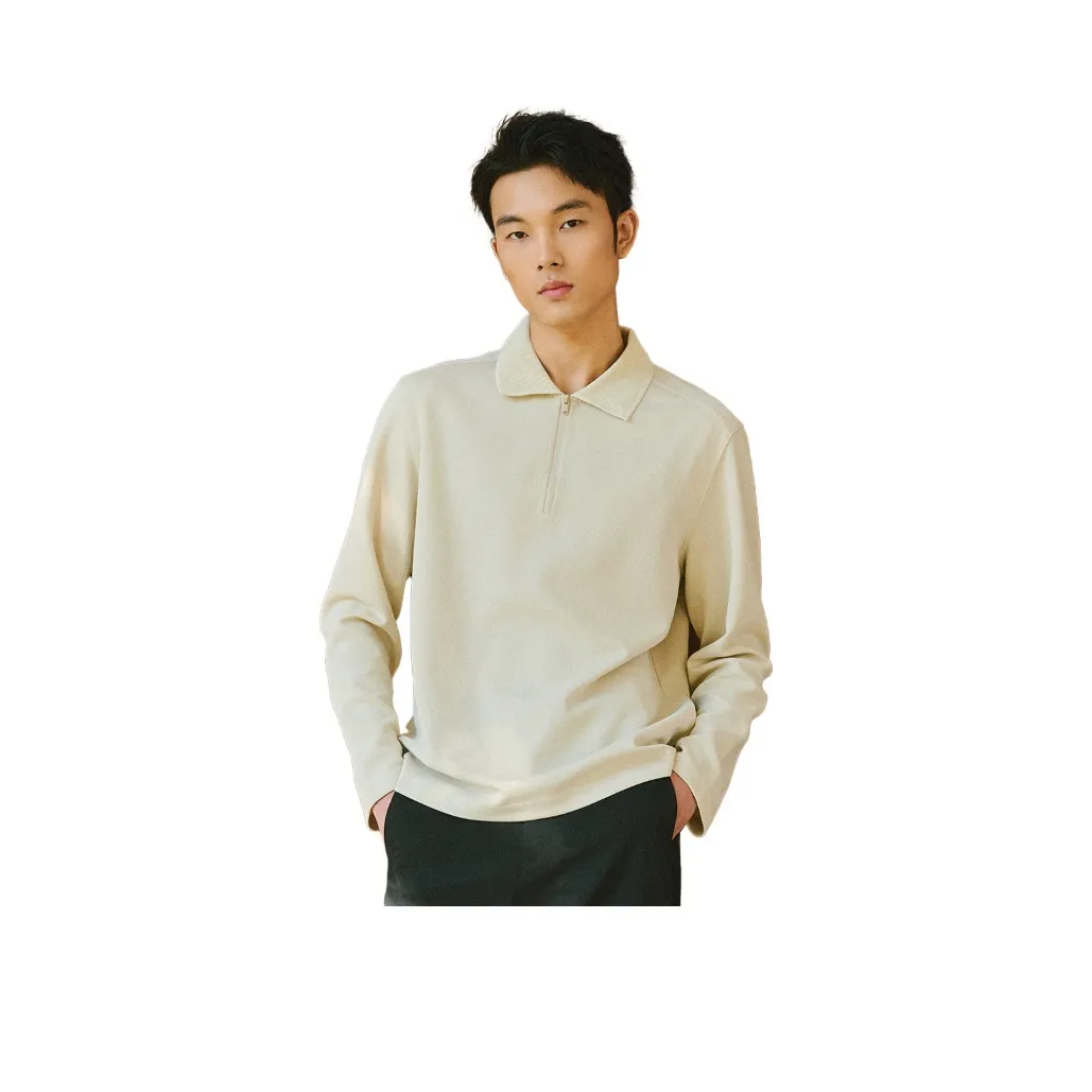 A.B.X Пуловер Весна Поло Мужской