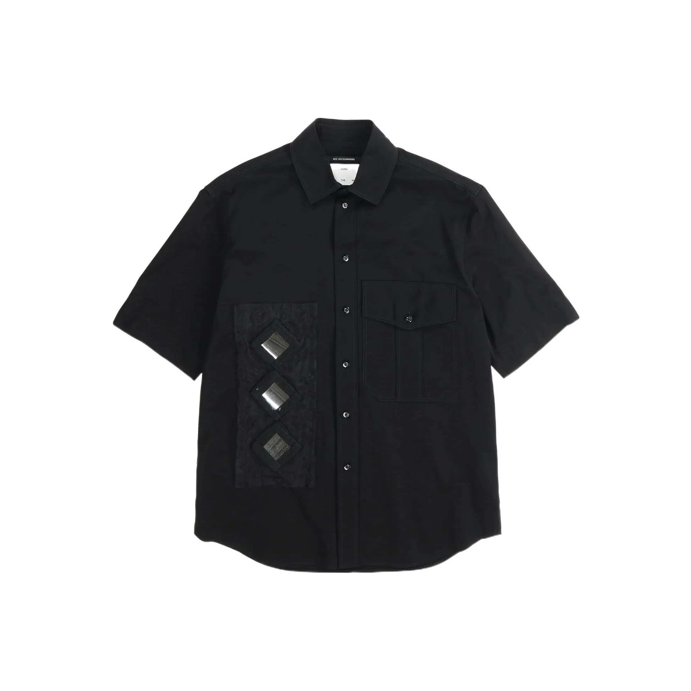 SONG FOR THE MUTE Shirts Men's Black