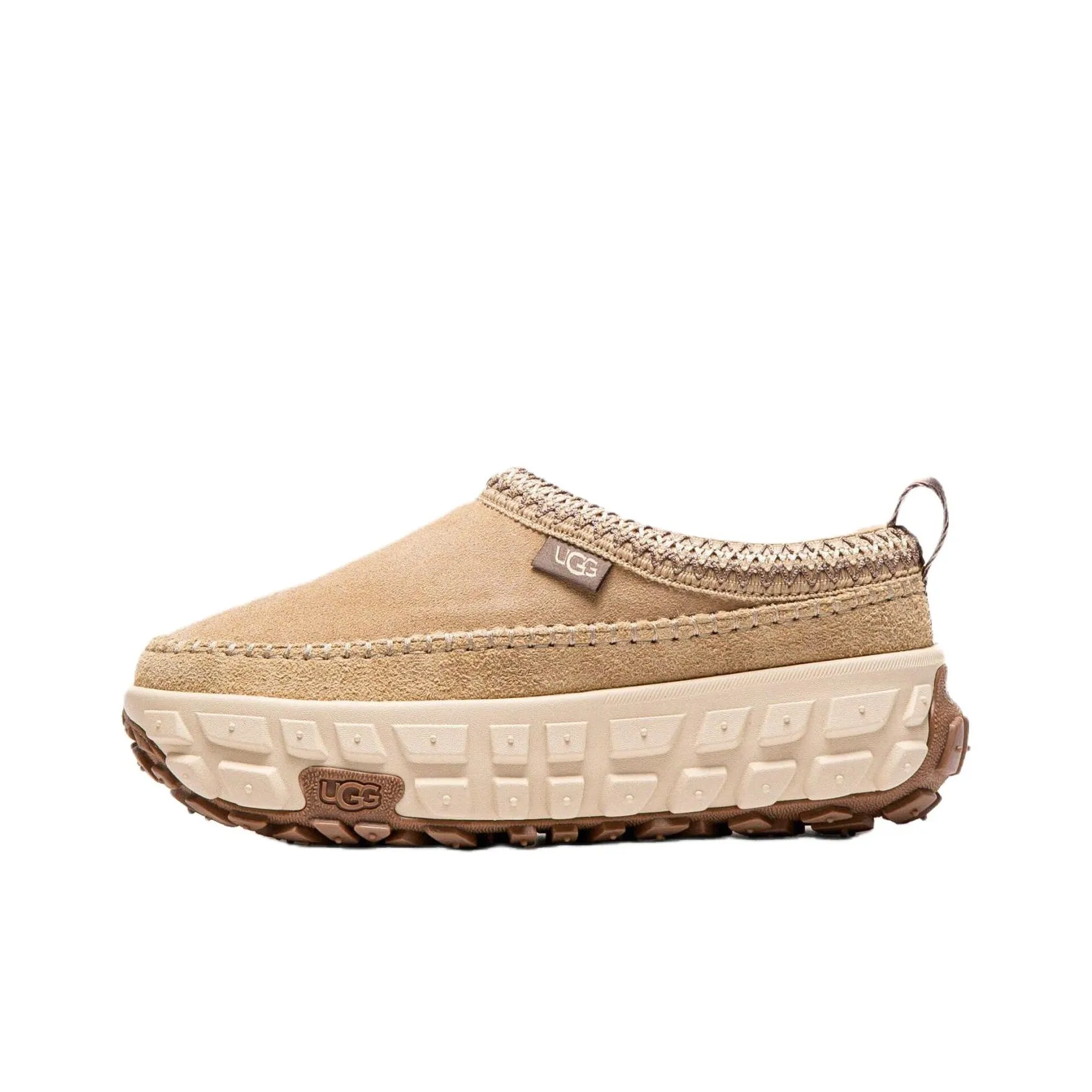UGG Venture Daze Abrasion Resistant Wrap toe Slippers Men's Khaki