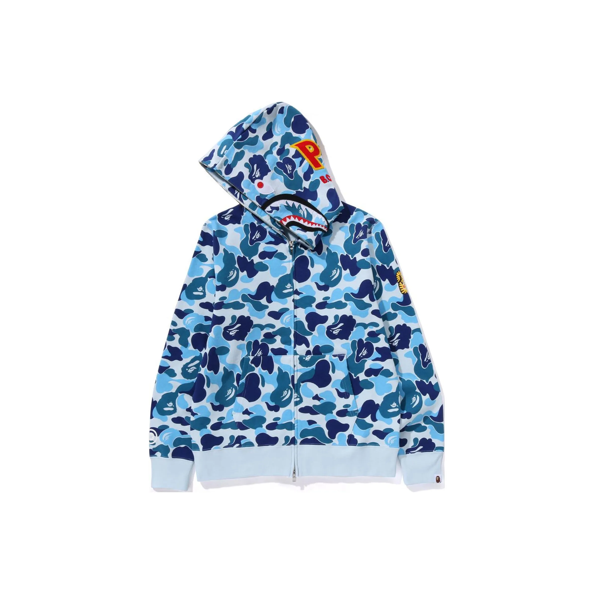 Craghoppers Blue Kiwi Long Sleeve Shirt Abc Camo Shark Ponr Full Zip Hoodie