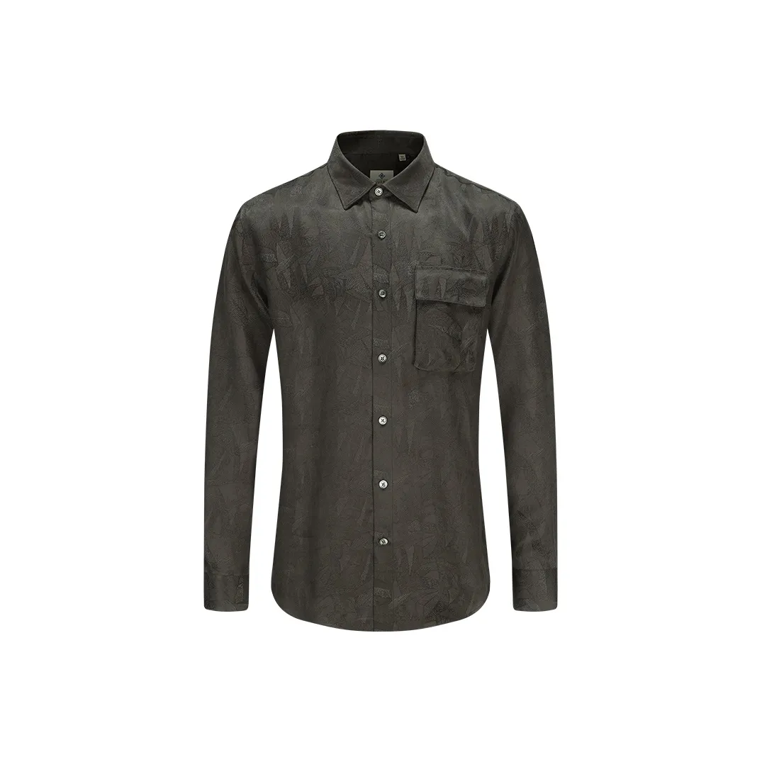 DIDIBOY Армейский зеленый Мужские рубашки