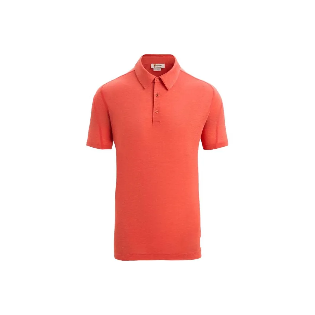 Icebreaker X Timberland Polo Shirts Men's Orange Red