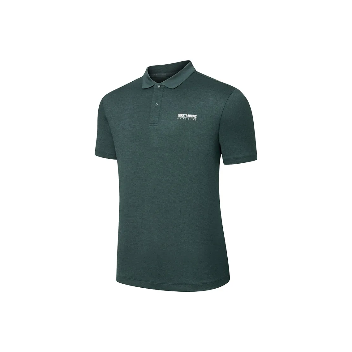 Erke Single Wet Guide Series Polo Shirts Men's Seaweed Green