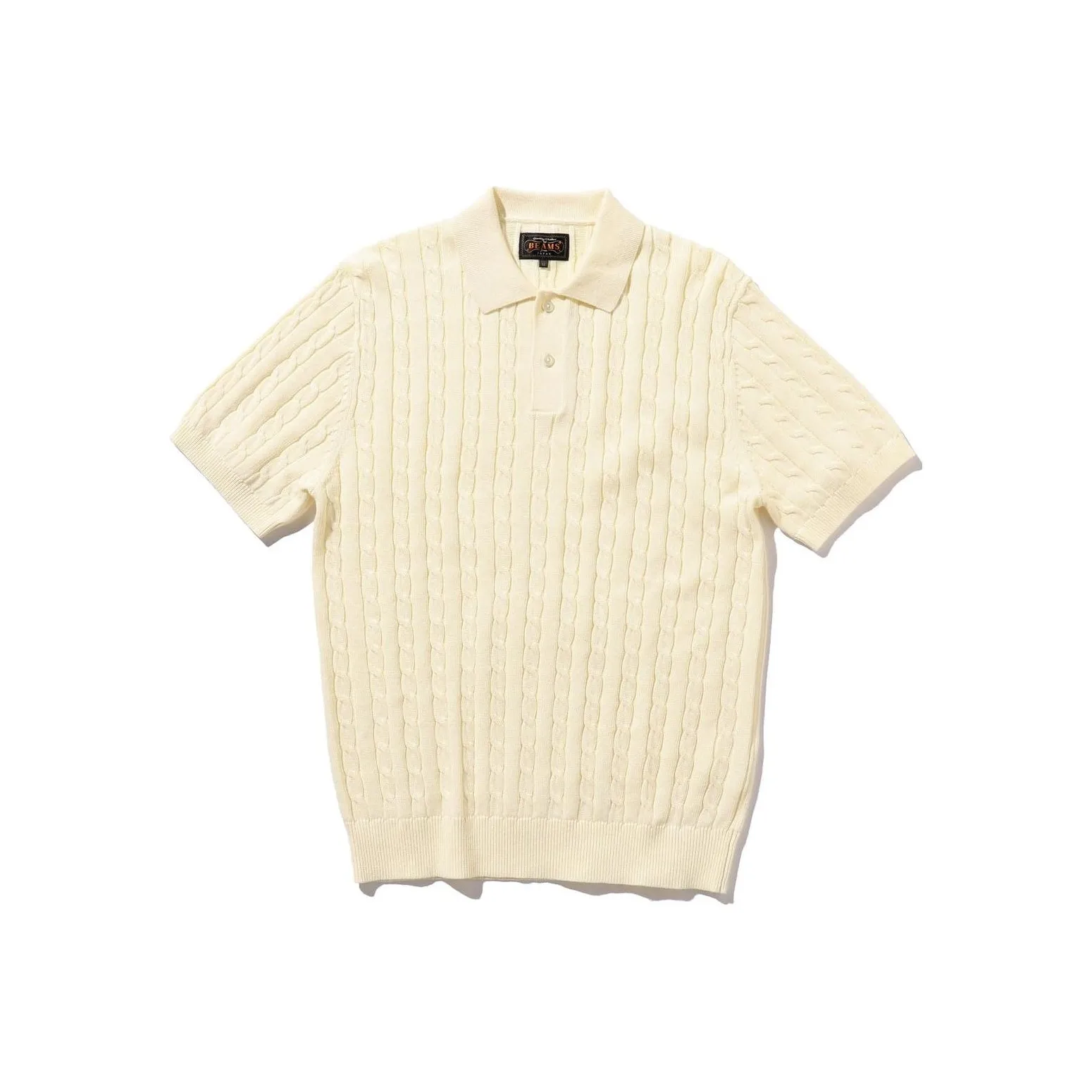 BEAMS SS23 Поло Мужское Экрю