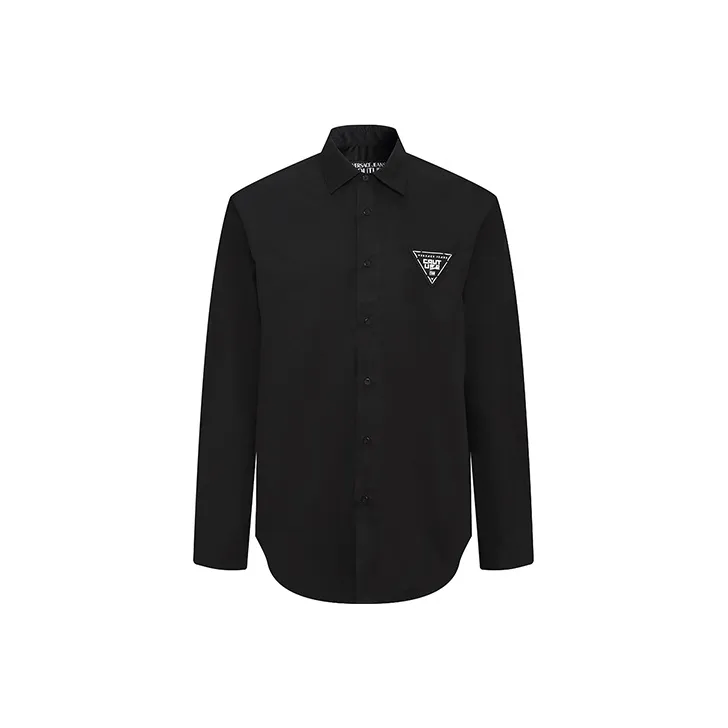 VERSACE JEANS COUTURE Рубашка Мужская Черная