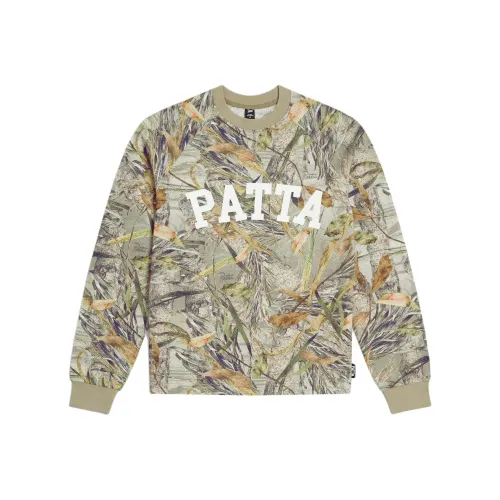 PATTA Натуральный Принт Унисекс Свитшоты