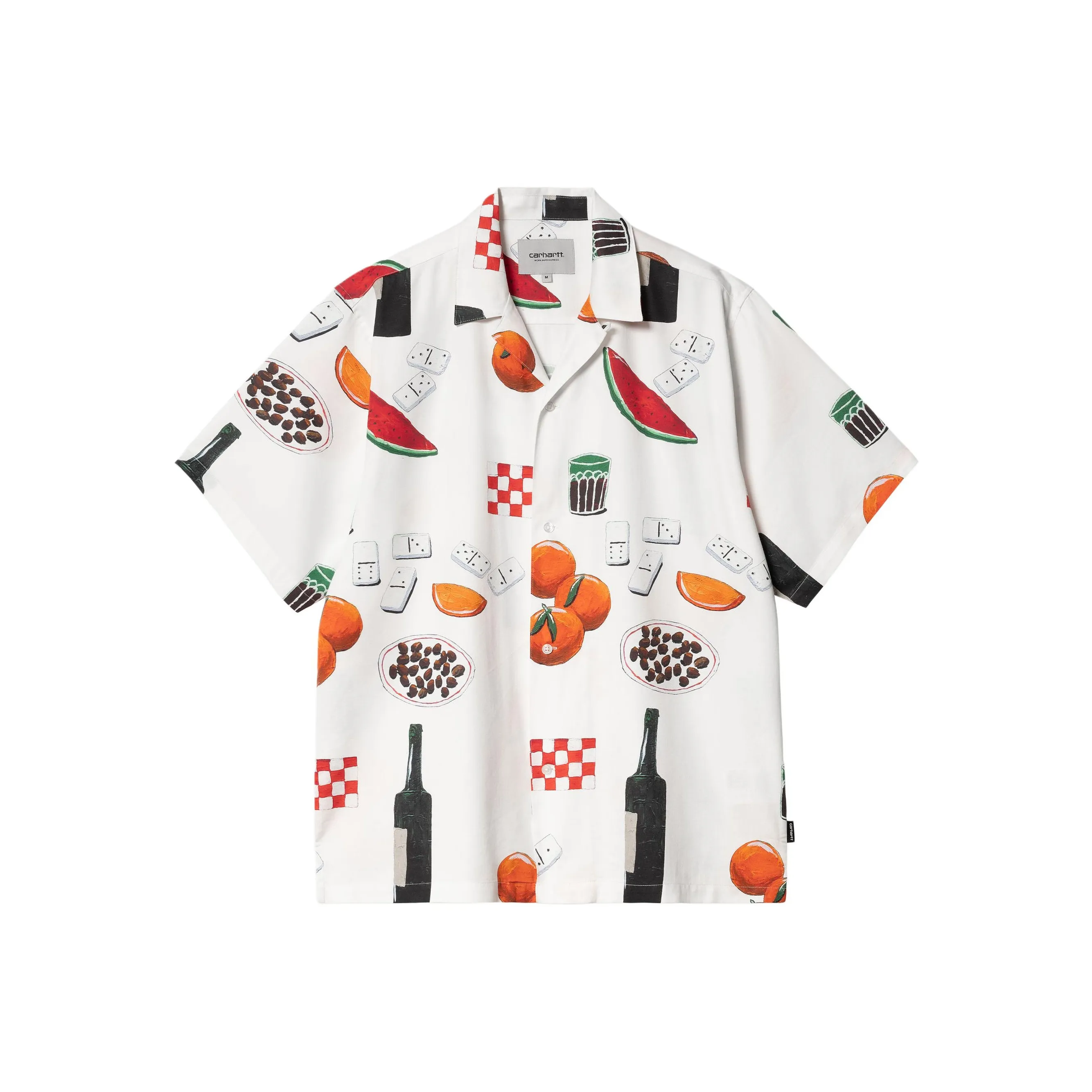 Carhartt WIP SS24 S S Isis Maria Dinner Рубашка Мужская Белая